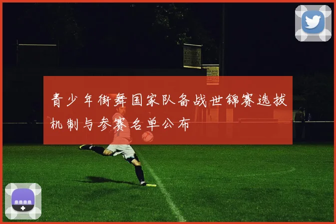 青少年街舞国家队备战世锦赛选拔机制与参赛名单公布